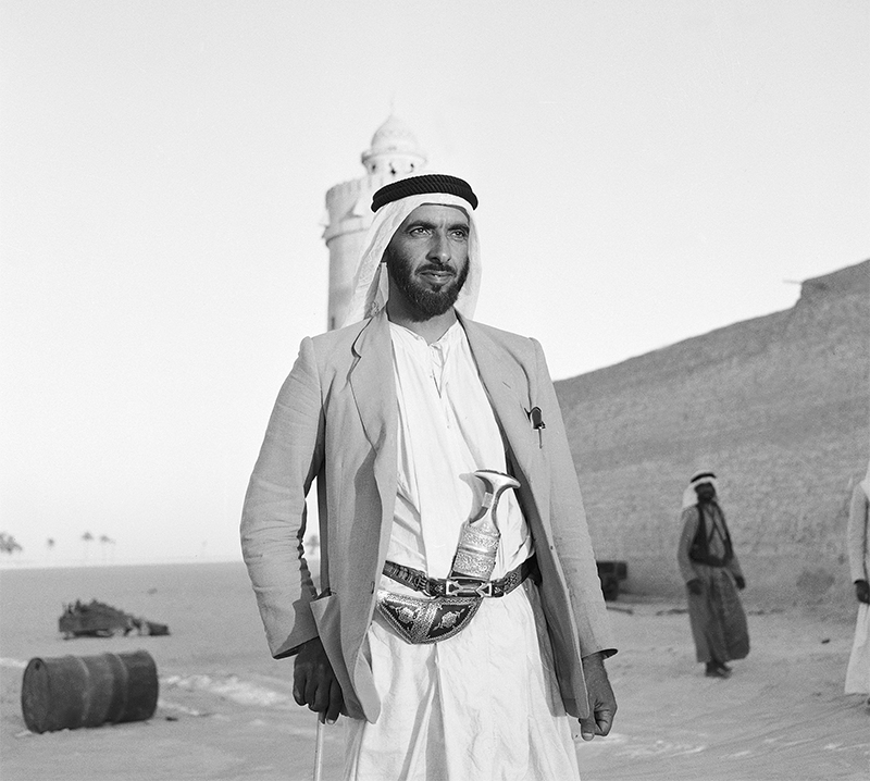 Portrait of a man in traditional attire